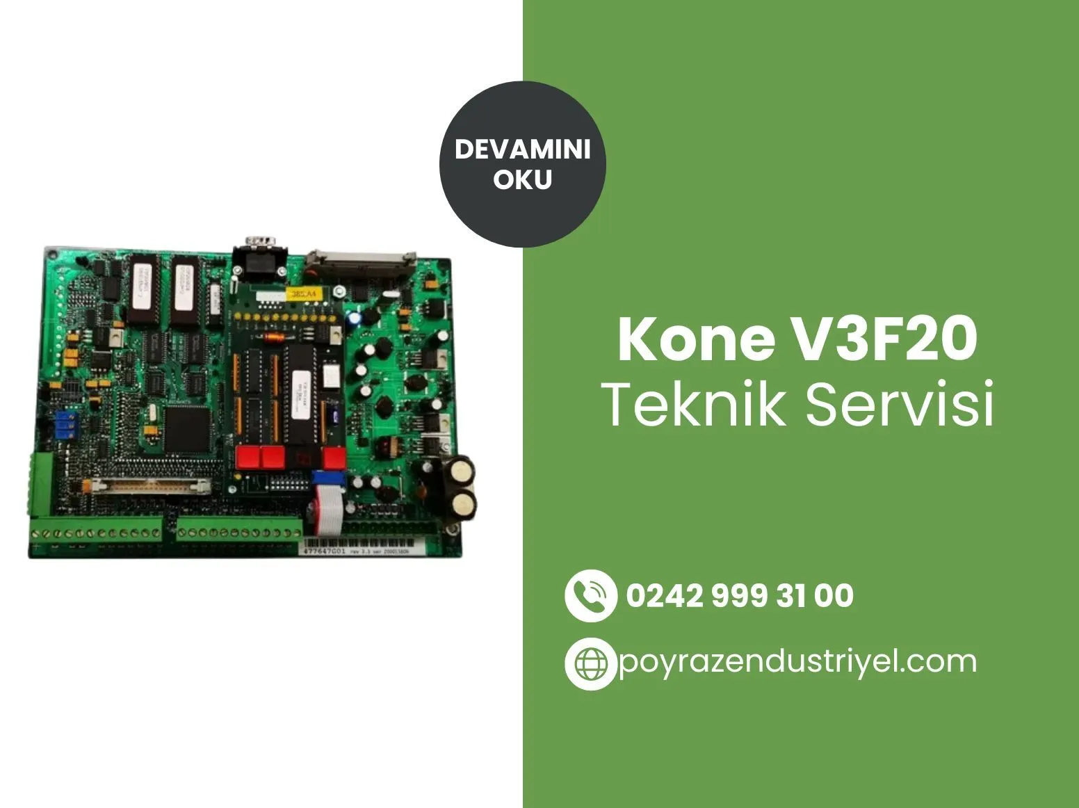 Kone V3f20 Teknik Servisi